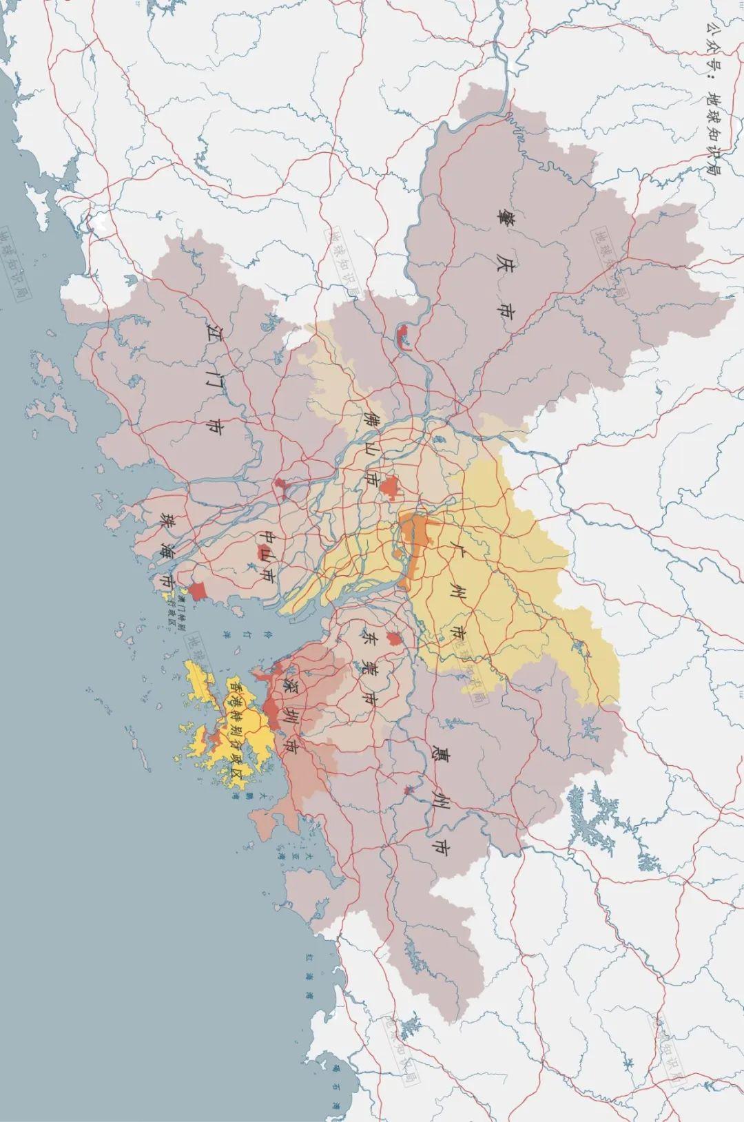 珠三角是指哪几个城市(珠三角三大核心城市)