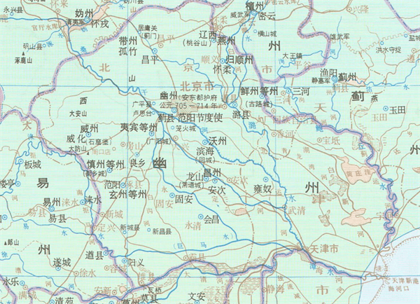 河北永清、清河，天津武清、山东临清名字都有“清”，来历相同吗