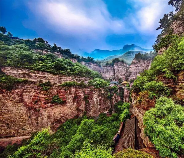 苍岩山在哪里(苍岩山海拔多少米)