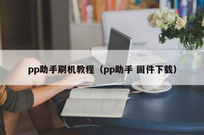 ​pp助手刷机教程（pp助手 固件下载）