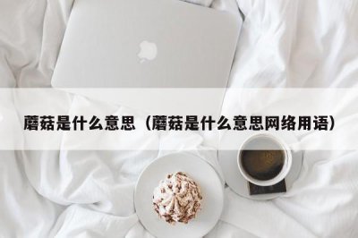 ​蘑菇是什么意思（蘑菇是什么意思网络用语）