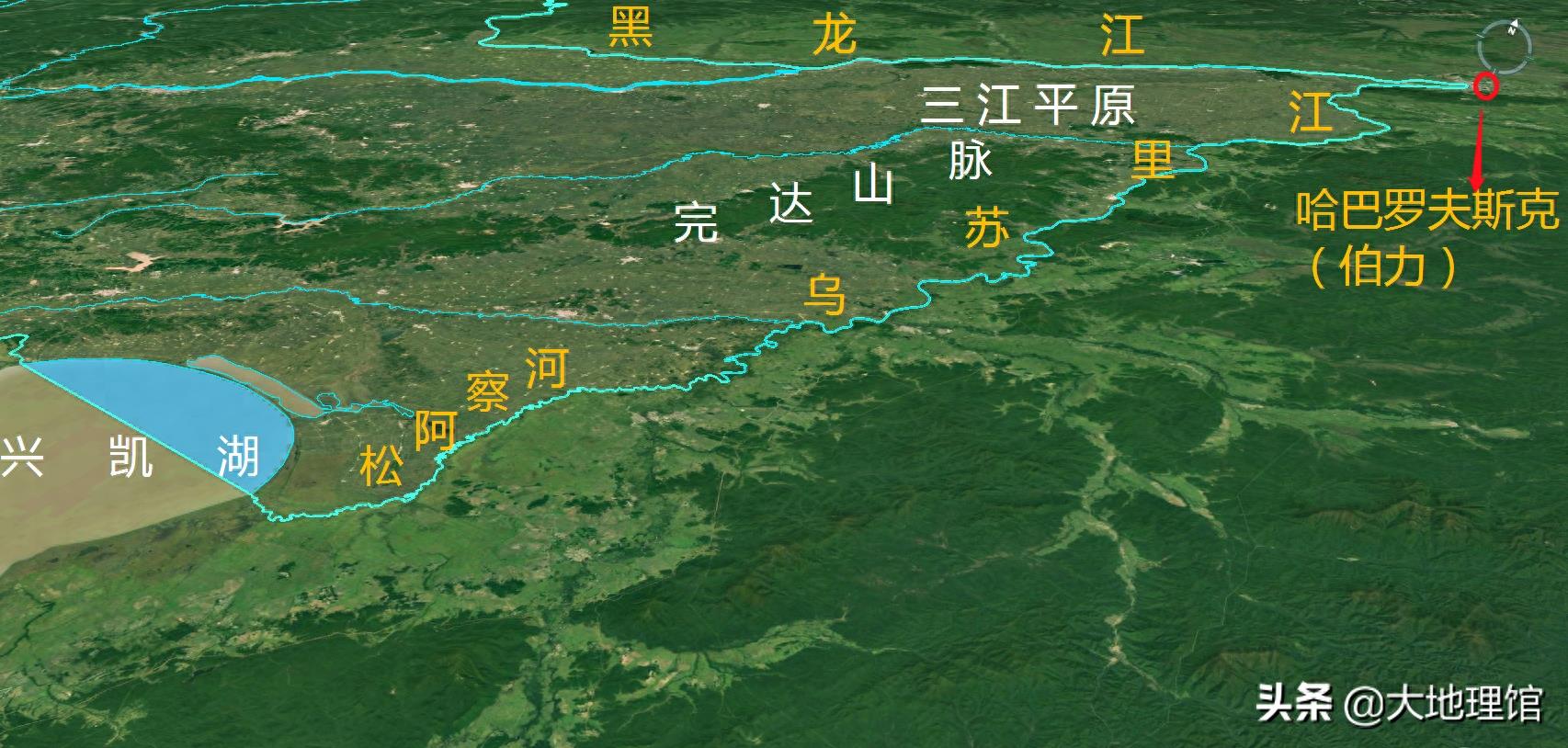 一组地图，看我国边境六大界河：南有北仑河、北到黑龙江