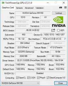 ​NVIDIA GeForce MX150游戏详细性能测试